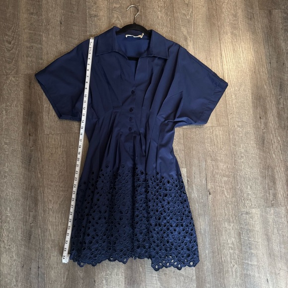 Navy Blue Dress by Exquise - Picture 2 of 6